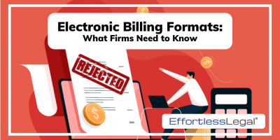 Electronic Billing Formats: What Your Firm Needs to Know