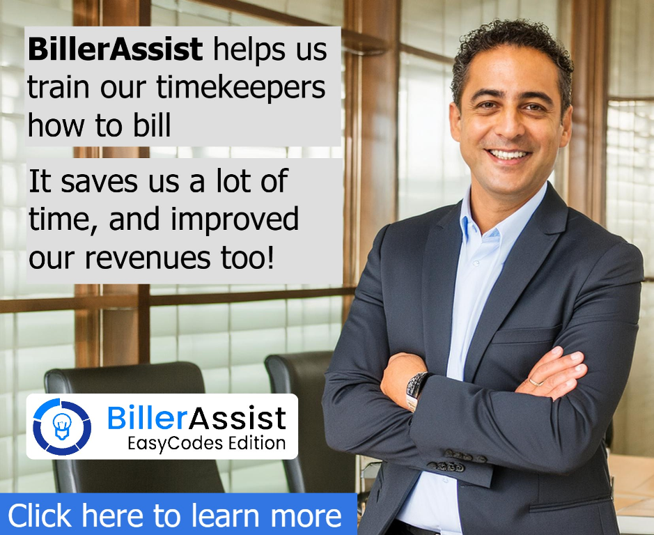 Faster Smarter Legal Billing Software | Effortless BillerAssist